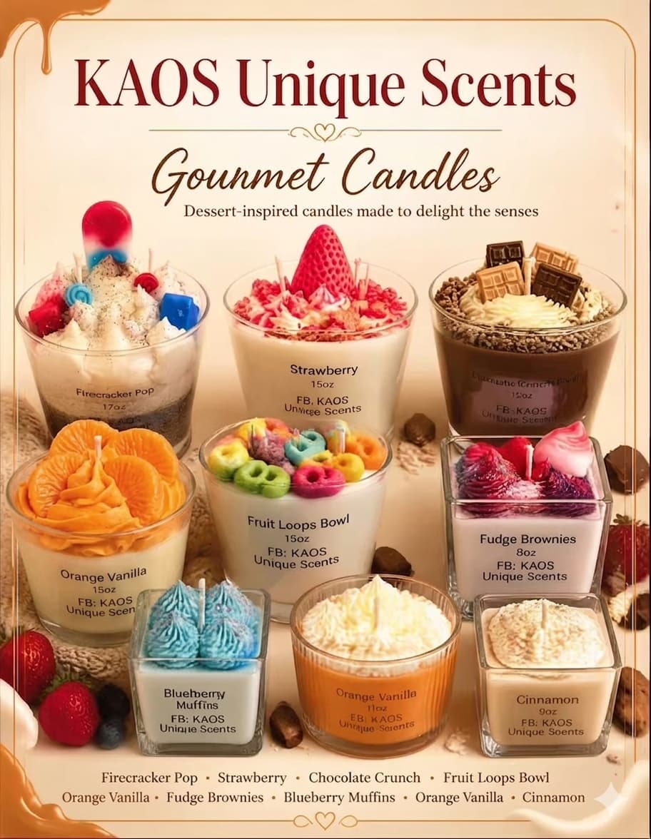 Gourmet Candles
